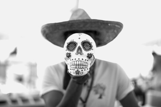 skull flower