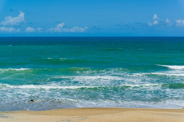 Minas beach, Tibau do Sul, near Pipa and Natal beach, State of Rio Grande do Norte, Brazil on January 27, 2021.