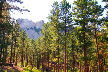Fototapeta premium Mount Rushmore National Memorial, South Dakota