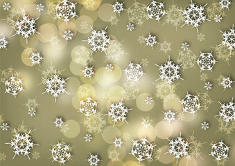 snowflakes stars
