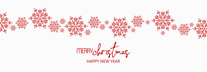 abstract christmas background with snowflakes	