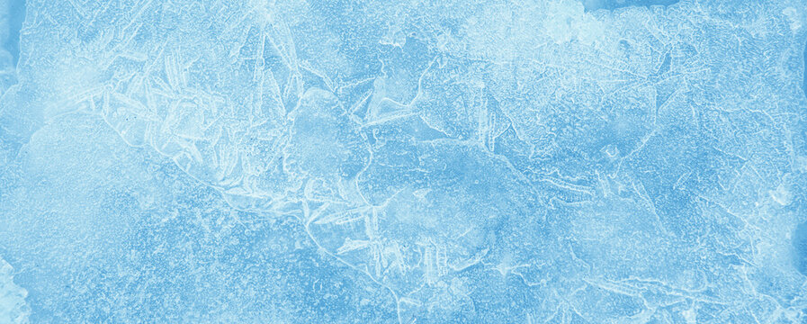 Winter Natural ice background