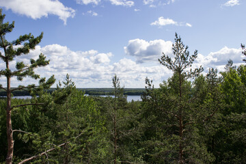Picturesque nature of Karelia, Russia