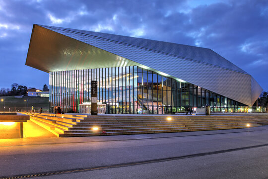 SwissTech Convention Center EPFL, Lausanne, Switzerland, built in 2014