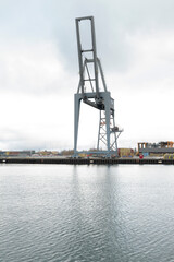 Obraz premium Cargo crane