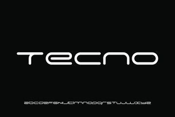 alphabet font vector set