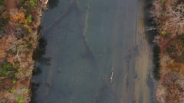 Over the river in the Fall