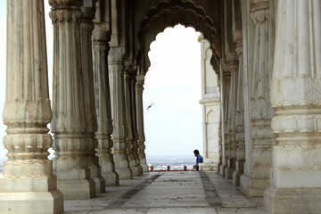 Obraz premium Interior Jaswant Thada memorial, Jodhpur. India 