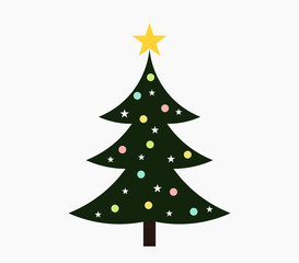 Christmas tree symbol.