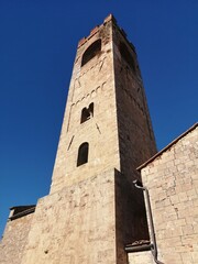 Fototapeta na wymiar bell tower of the church