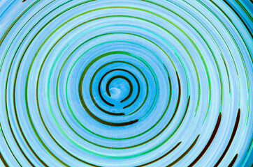 Abstract kaleodoscope background. Spiral geometric texture