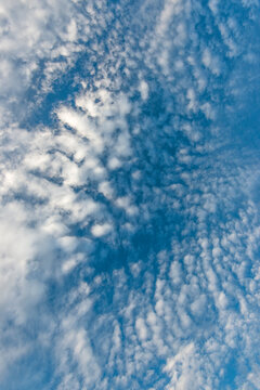 Interesting clouds and blue sky in Baja California Sur