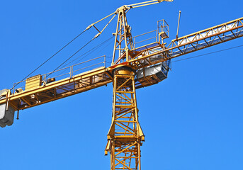 Construction tower crane