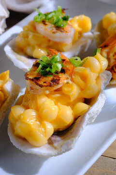 Fancy Shrimp Mac And Cheese