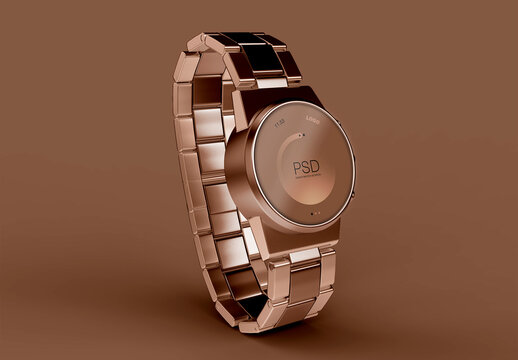 3D Modern Smartwatch Mockup
