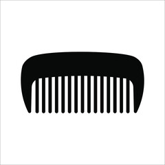 comb icon vector. Comb illustration for web, mobile apps, design on white background.
