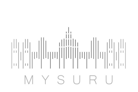 Vertical Bars Mysuru Landmark Skyline