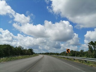 driving on the road
