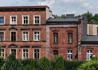 Katowice Szopienice - stare kamienice - familioki