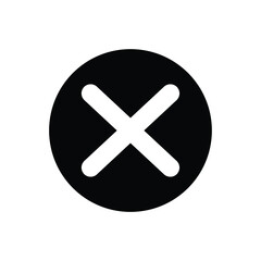 Obraz premium button with a cross