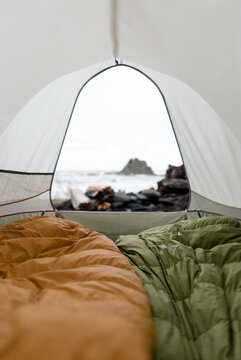 Camping by the Sea Stacks 