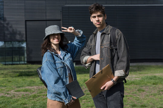 Cool Young Couple