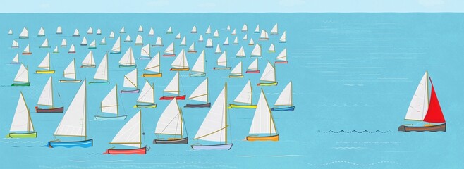 Ahead of the Competition / Catboats