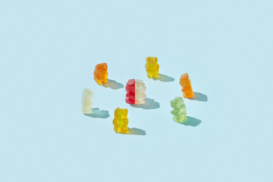 Jelly bears in circle