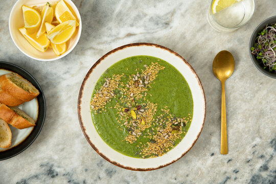 Gluten Free, Detox Cauliflower And Broccoli Soup