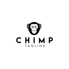Chimp. Logo template.