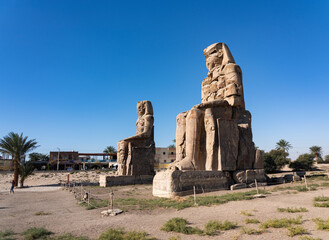 Colossi of Memnon Mountain