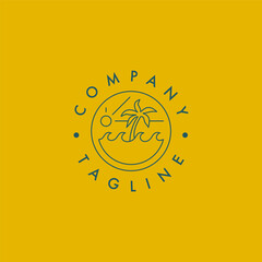 Logo template for company.