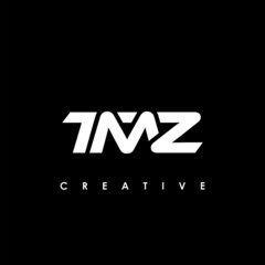 TMZ Letter Initial Logo Design Template Vector Illustration