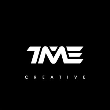TME Letter Initial Logo Design Template Vector Illustration