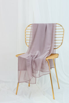 Scarf on chair
