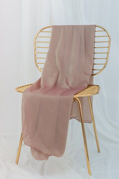 Scarf on chair