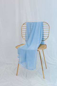 Scarf on chair