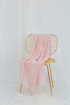Scarf on chair