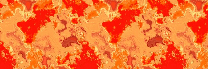 Marble swirl rock seamless natural border texture. Earthy tone rough grain semi precious stone effect ribbon. Nature pattern background edging trim.