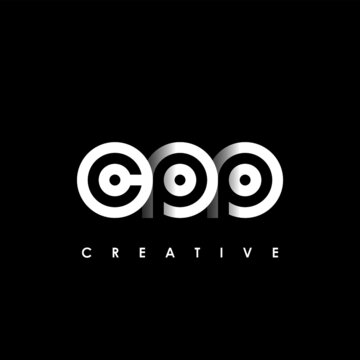 CPP Letter Initial Logo Design Template Vector Illustration