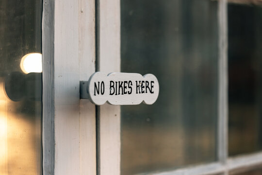No Bikes Here