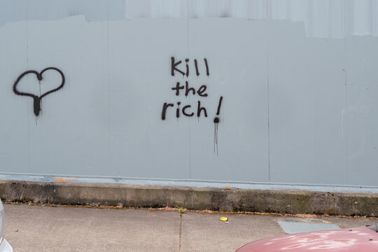 Kill The Rich Graffiti