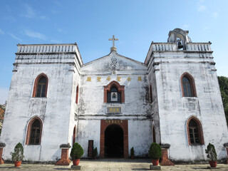 The Wanchin Basilica of the Immaculate Conception (Wanjin Catholic Church, 萬金聖母聖殿) in Wanjin Village, Pingtung, TAIWAN