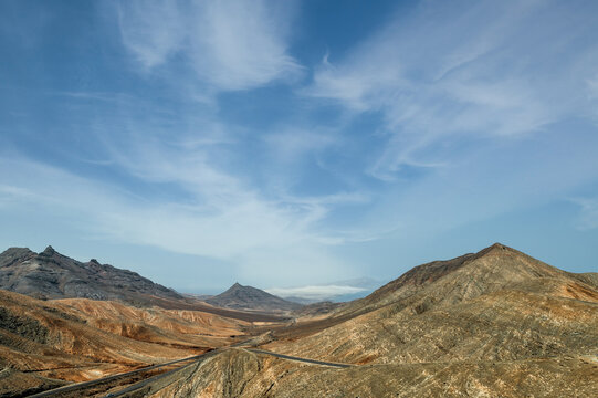 Rocky mountains under blue sky