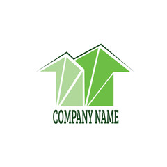 real estate logo is perfect for your company . This design means that the turnover continues to rise according to the logo that I created