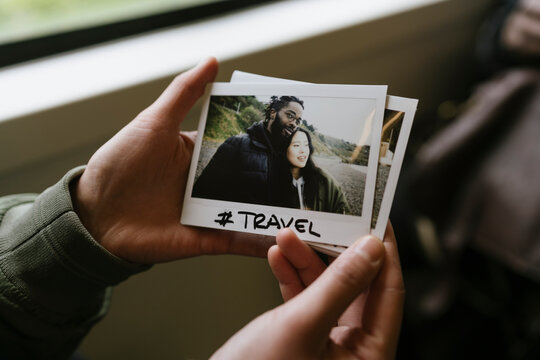 Hashtag Travel Instant Film Picture Memory