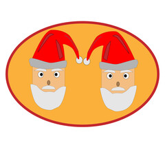 santa claus illustration design 