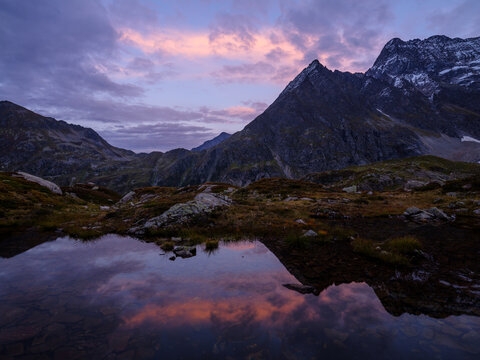 Sustenhorn at sunset