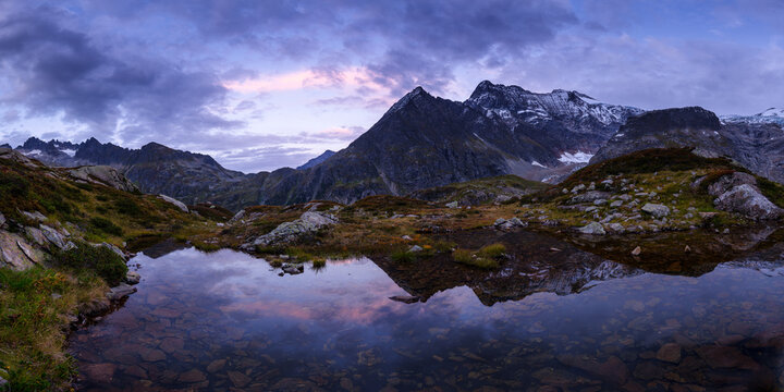 Sustenhorn at sunset