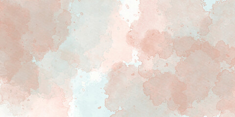 abstract watercolor background with splashes Orange ink and watercolor textures on white paper background. Dry and wet brush stroke effects.